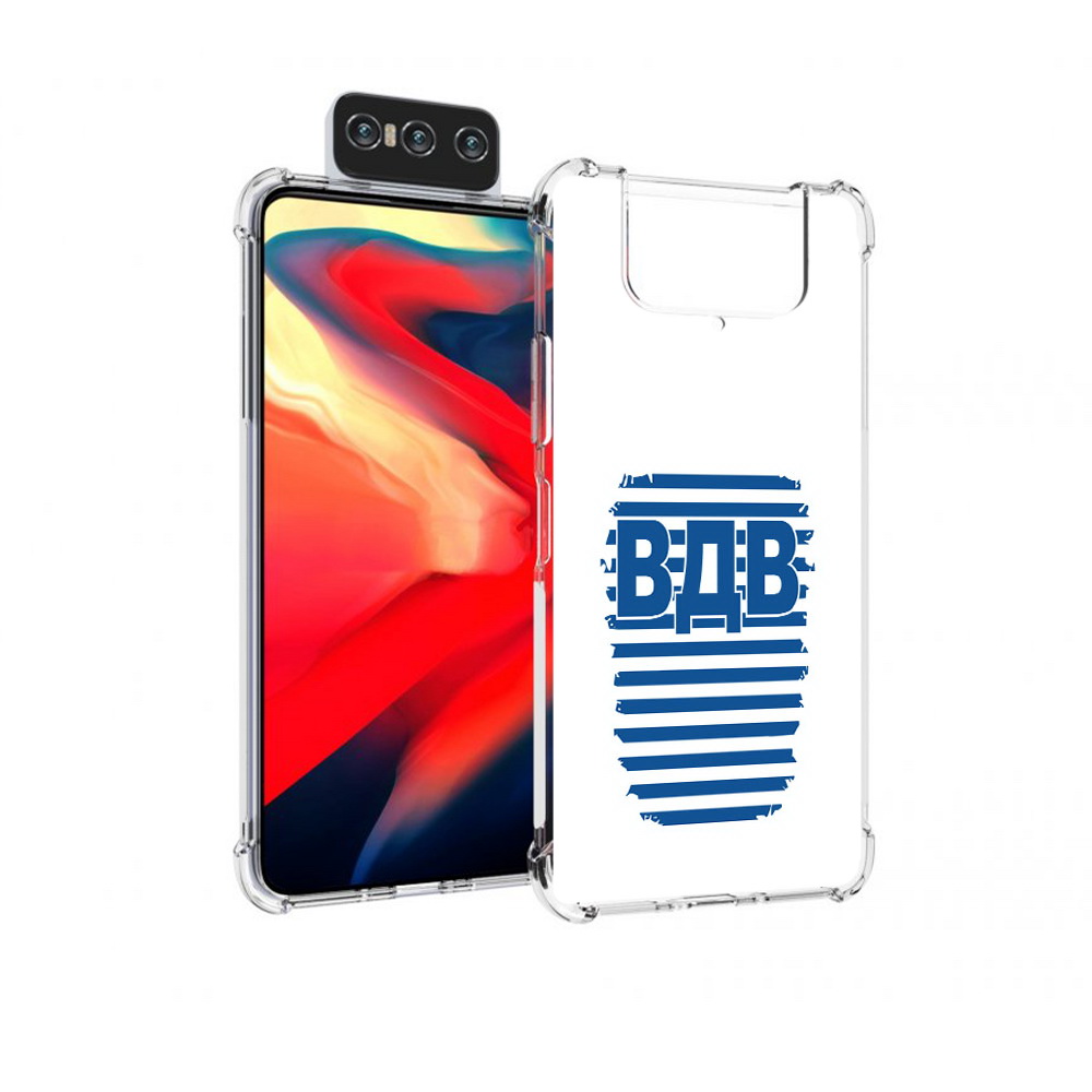 

Чехол MyPads Tocco для Asus Zenfone 8 Flip вдв2, Прозрачный, Tocco