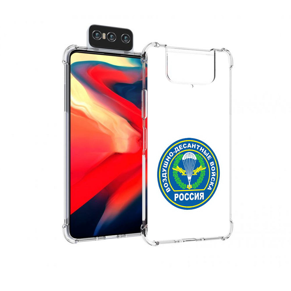 

Чехол MyPads Tocco для Asus Zenfone 8 Flip вдв, Прозрачный, Tocco