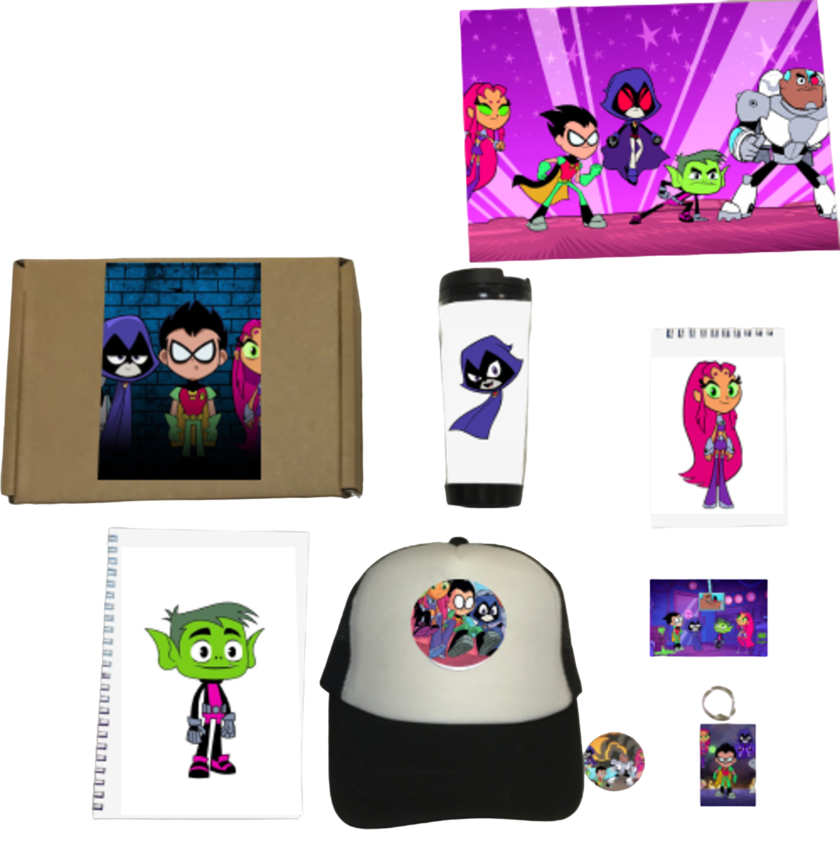 

Бокс GOODbrelok Юные Титаны Вперёд, Teen Titans Go №3