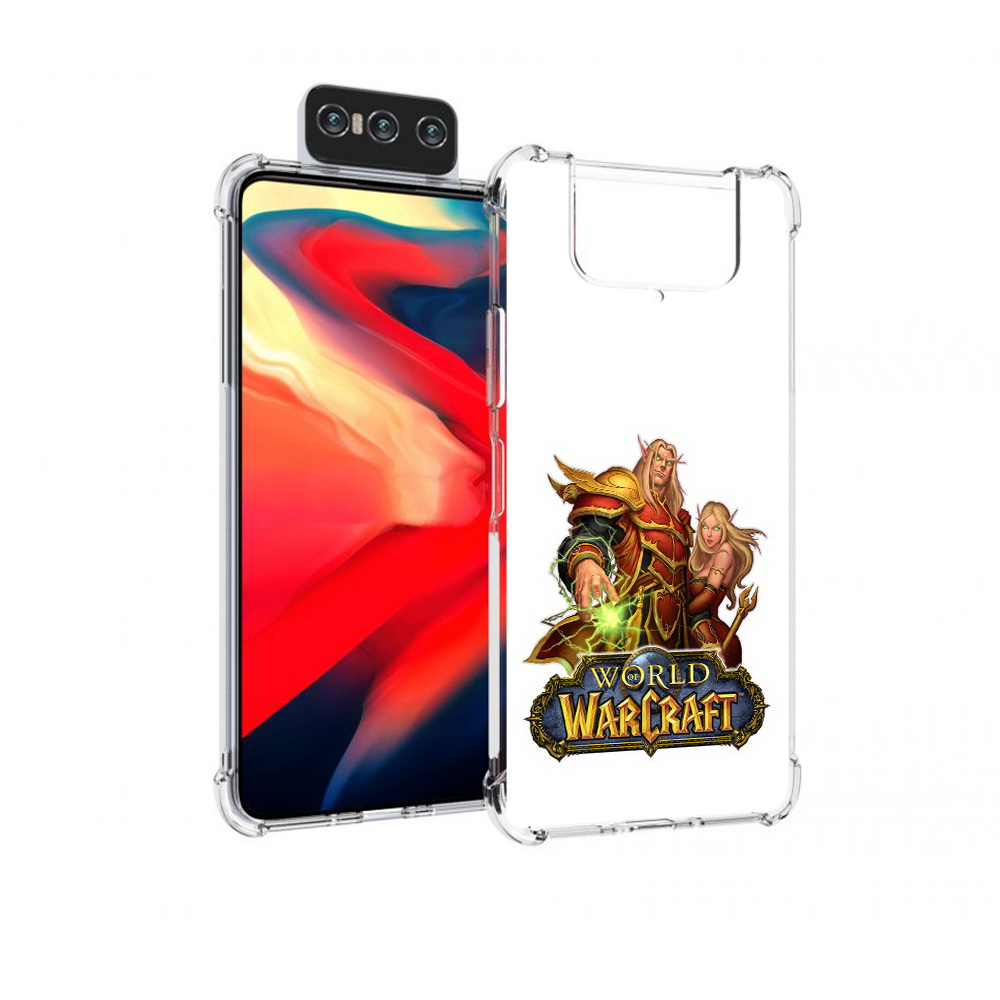 Чехол MyPads Tocco для Asus Zenfone 8 Flip варкрафт2