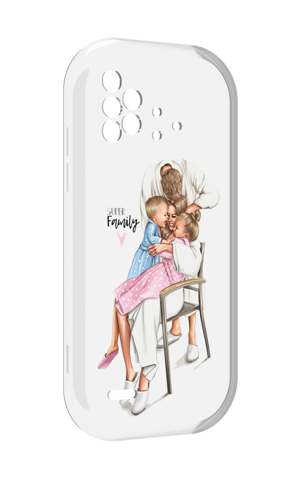 

Чехол MyPads Super-family для UMIDIGI Bison X10 / X10 Pro, Прозрачный, Tocco