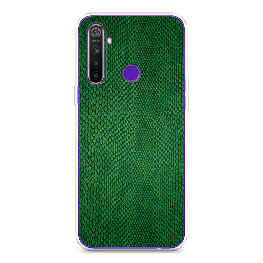 

Чехол Awog на Realme 5 "Изумрудная змея", Разноцветный, 251550-3