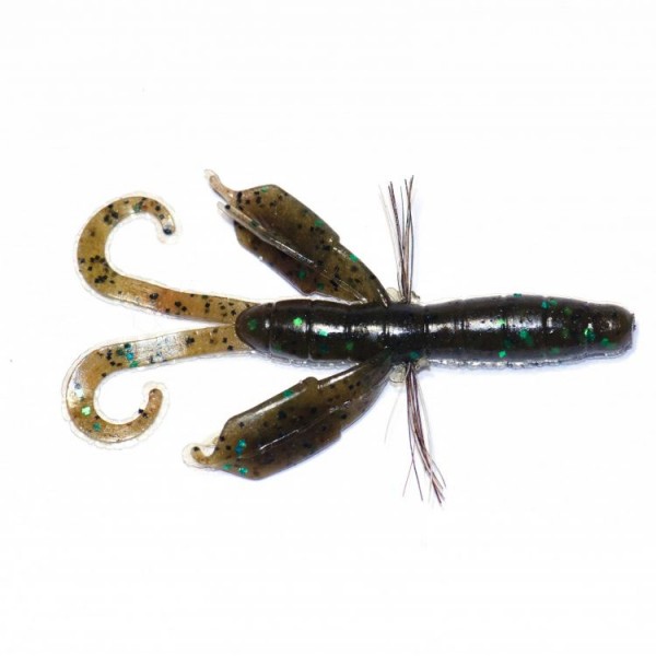 

Мягкие приманки Bait Breath BYS CRAW 2.5 #138B Green Pumpkin Green, Коричневый, Bys Craw