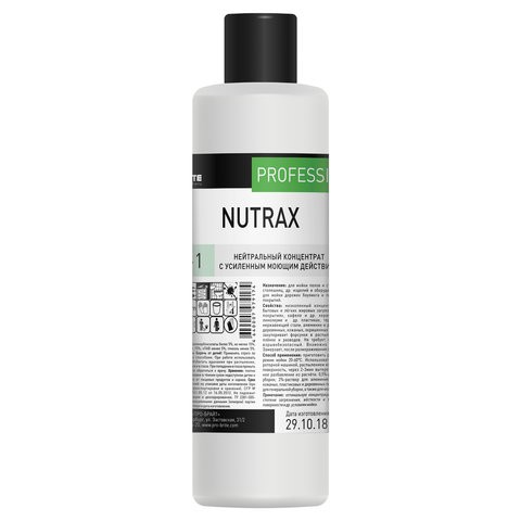 

Средство моющее универсальное 1 л, PRO-BRITE NUTRAX, низкопенное, концентрат, 087-1