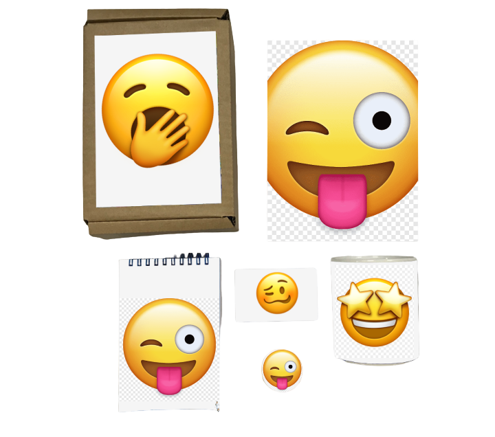 

Бокс GOODbrelok смайлики, эмодзи, emoji №9