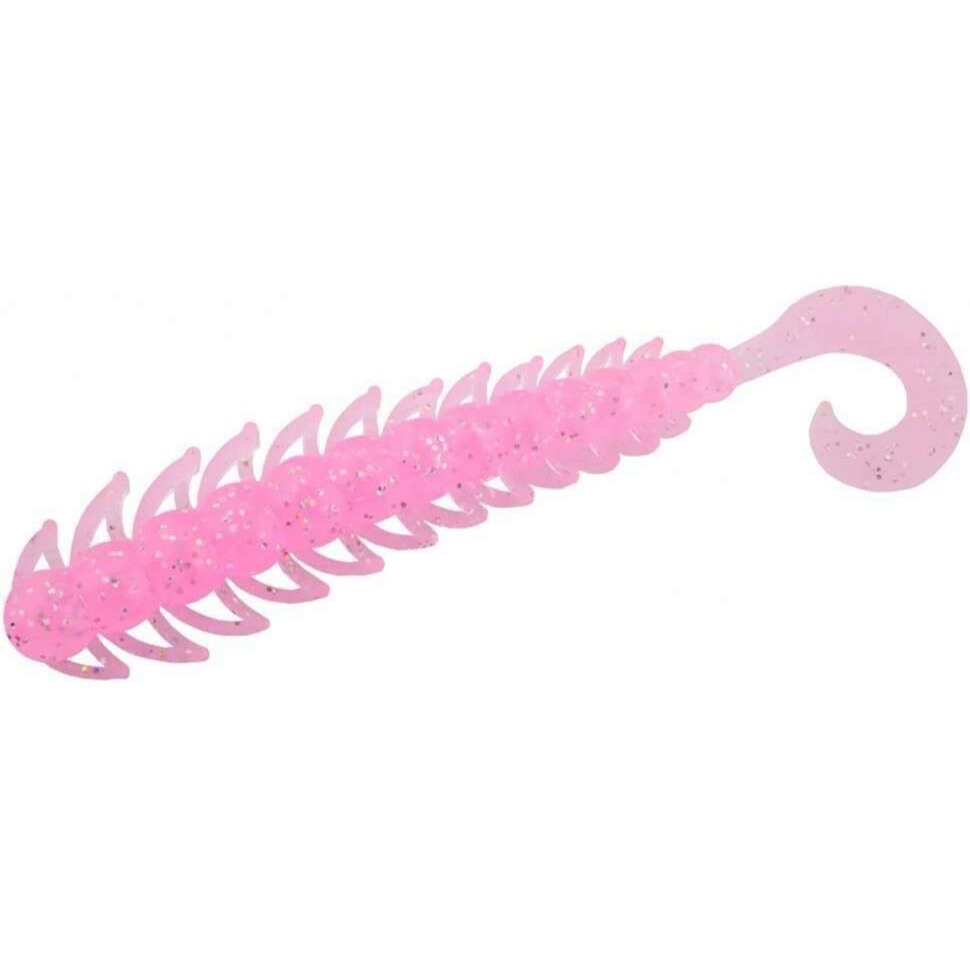 

Мягкие приманки Bait Breath BUGSY PRO 3.5" (12шт.) NEW color!!! S879 Glow pink UV / Holo, Розовый, Bugsy Pro