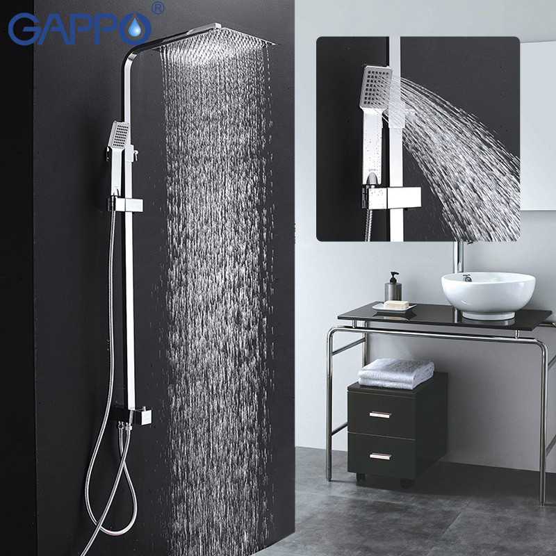 

Душевая стойка Gappo G2408, Серебристый
