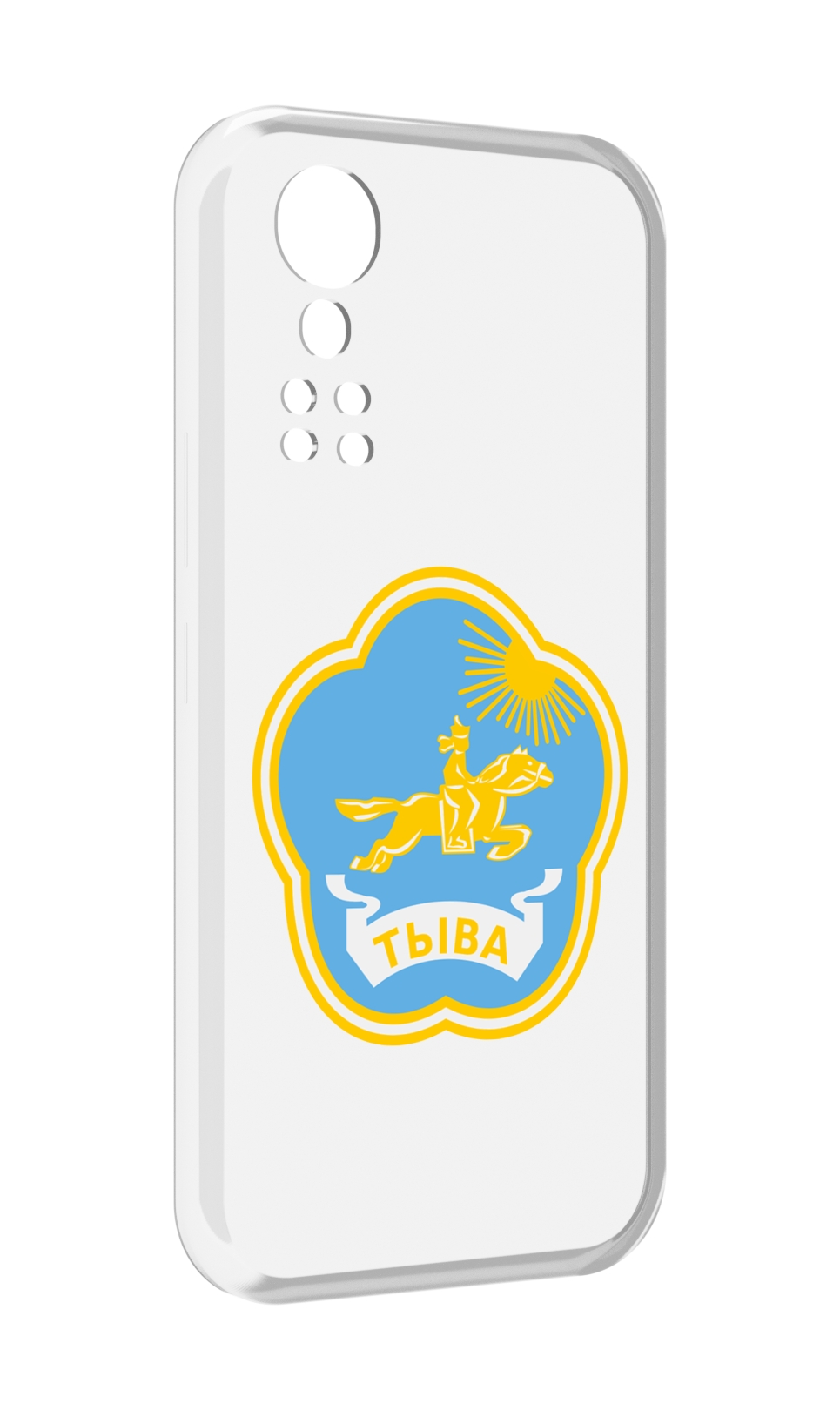 

Чехол MyPads герб-тыва-кызыл для ZTE Axon 30 5G / Axon 30S, Прозрачный, Tocco