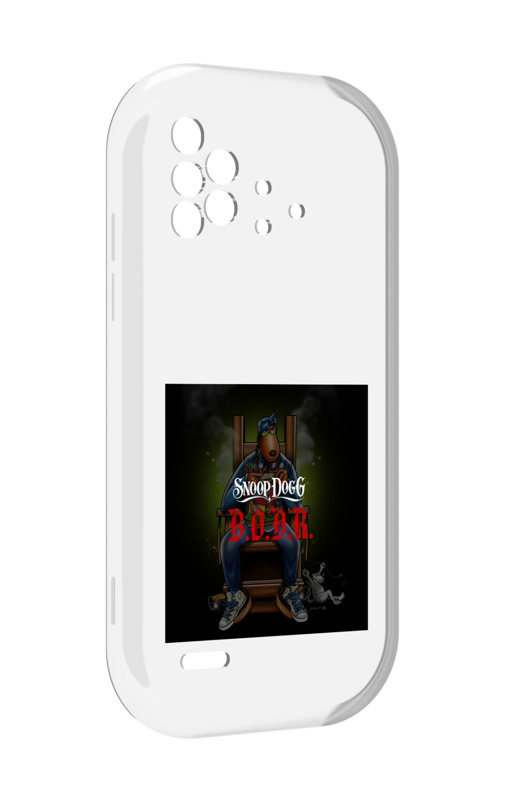 

Чехол MyPads Snoop Dogg B для UMIDIGI Bison X10 / X10 Pro, Прозрачный, Tocco