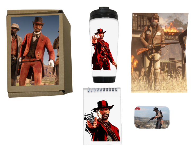 

Бокс GOODbrelok Red Dead Redemption 2, Ред Деад Редемптион 2 №7