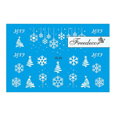 

Набор, Freedecor, 3D-слайдер №29w, 2 шт., Белый