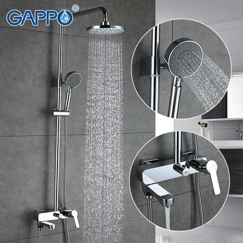 

Душевая стойка Gappo G2402, Серебристый
