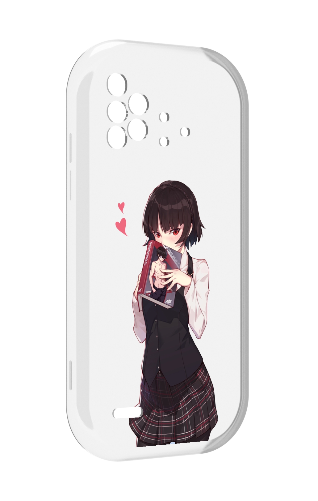 

Чехол MyPads Persona 5 - Makoto Niijima для UMIDIGI Bison X10 / X10 Pro, Прозрачный, Tocco