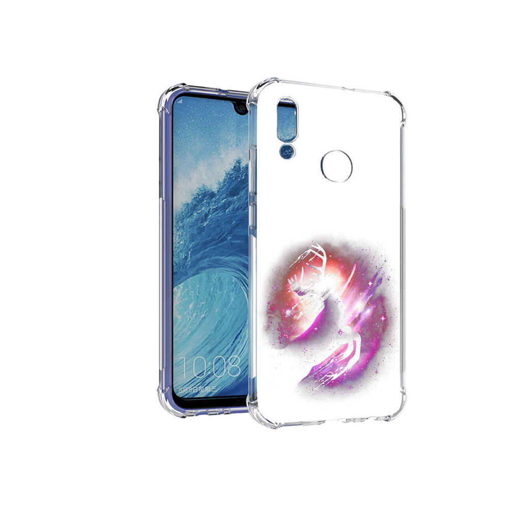 

Чехол MyPads Tocco для Huawei P Smart (2019) звездный олень, Прозрачный, Tocco