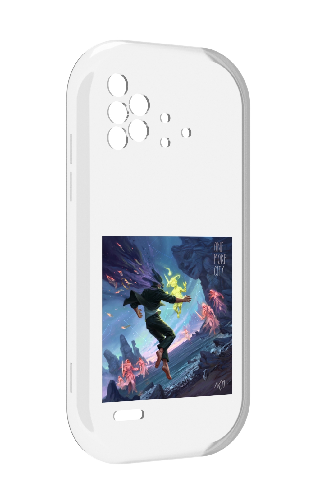 

Чехол MyPads One More City ЛСП для UMIDIGI Bison X10 / X10 Pro, Прозрачный, Tocco