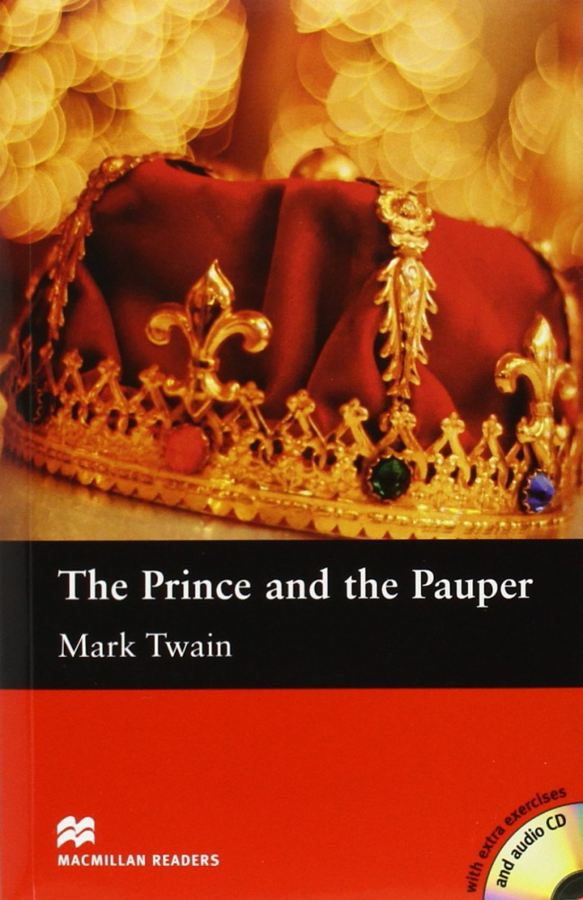 фото Книга the prince and the pauper (with audio cd) macmillan elt