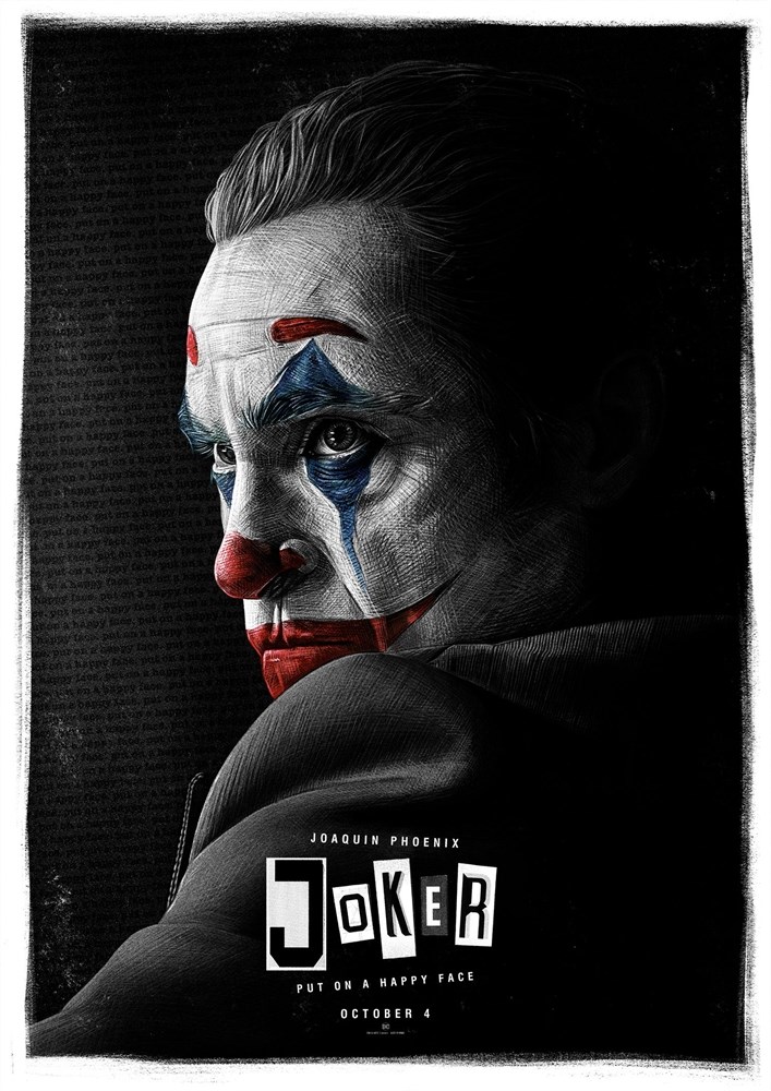 

Постер к фильму "Джокер" (Jokerr) Оригинальный 68,6x101,6 см