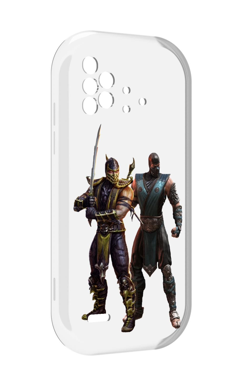 

Чехол MyPads Mortal-Kombat-1 для UMIDIGI Bison X10 / X10 Pro, Прозрачный, Tocco