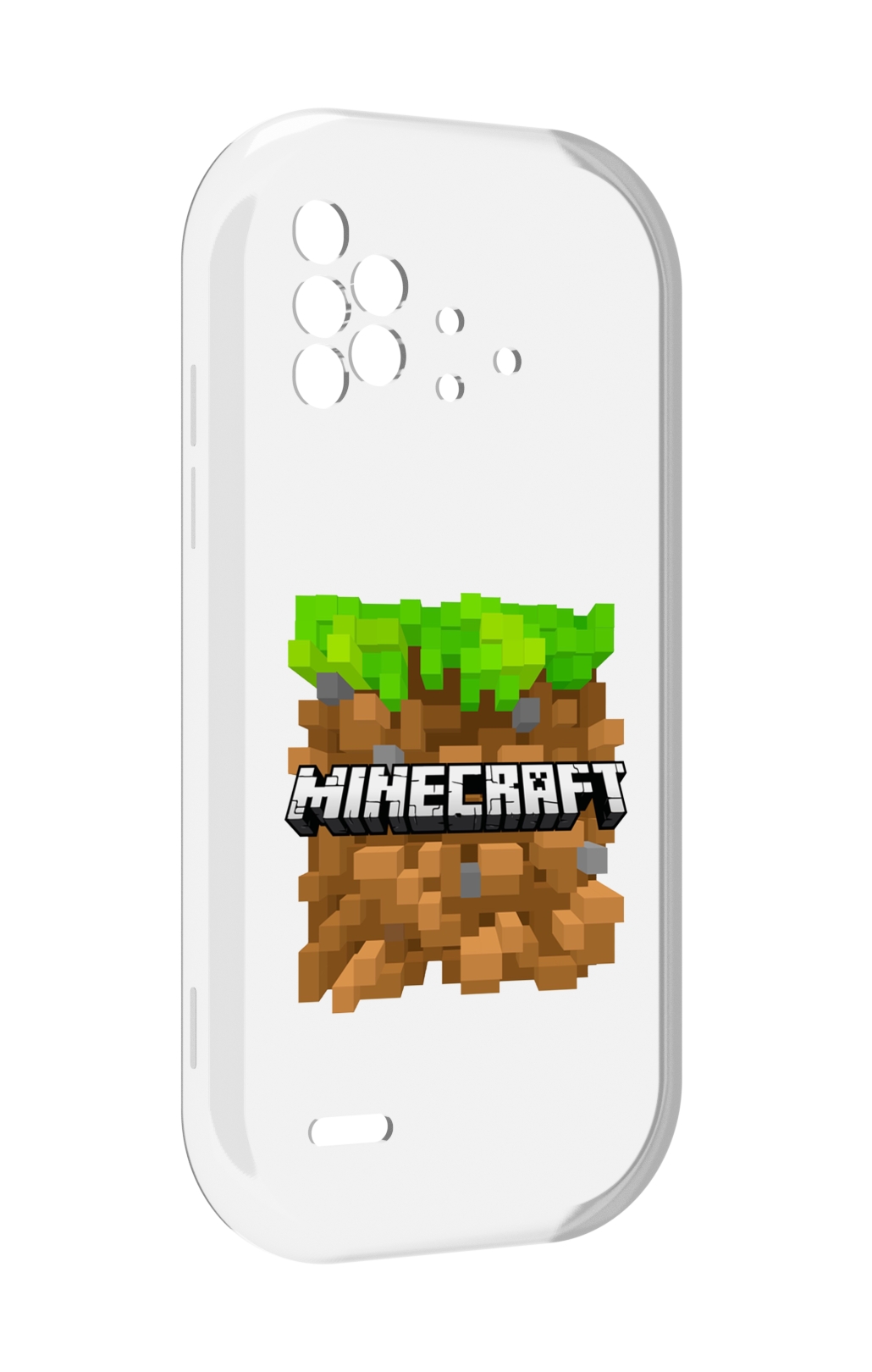 

Чехол MyPads Minecraft-2 для UMIDIGI Bison X10 / X10 Pro, Прозрачный, Tocco