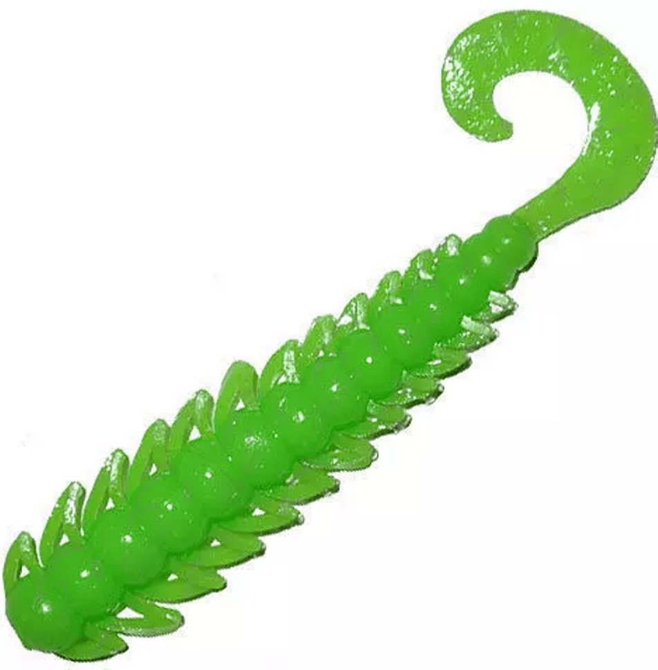 

Мягкие приманки Bait Breath BUGSY 3,5" (8шт.) #Green (Lime), Зеленый, Bugsy
