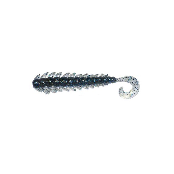 

Мягкие приманки Bait Breath BUGSY 3,5" (8шт.) #118, Серый;синий, Bugsy