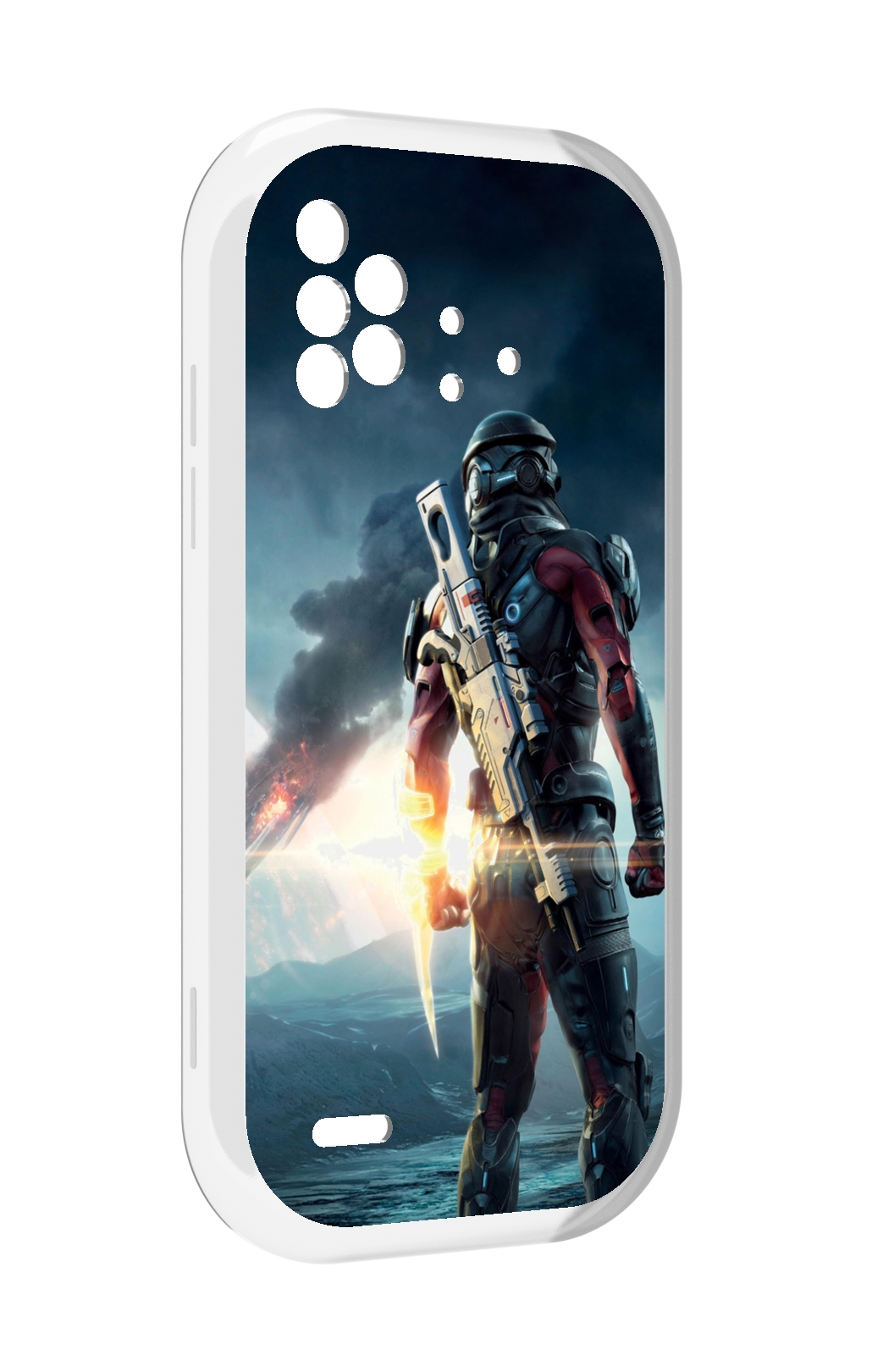 

Чехол MyPads Mass Effect Andromeda Ryder для UMIDIGI Bison X10 / X10 Pro, Прозрачный, Tocco