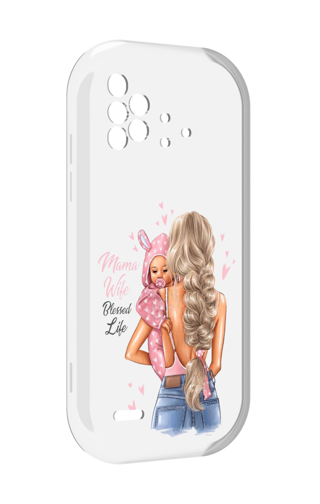 

Чехол MyPads Mama-wibe для UMIDIGI Bison X10 / X10 Pro, Прозрачный, Tocco