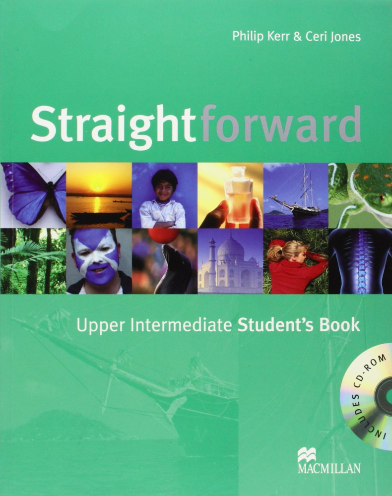 фото Книга straightforward upper intermediate student's book & cd-rom pack macmillan elt