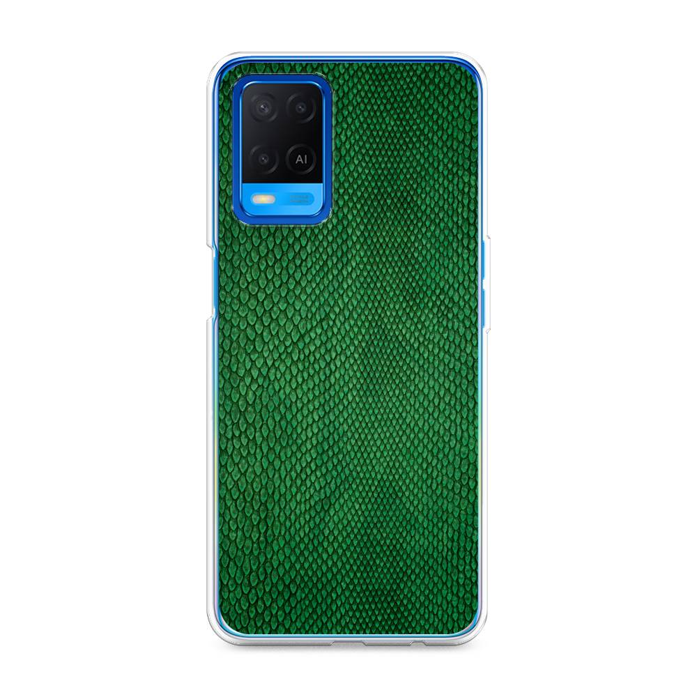 

Чехол Awog на Oppo A54 "Изумрудная змея", Разноцветный, 256150-3