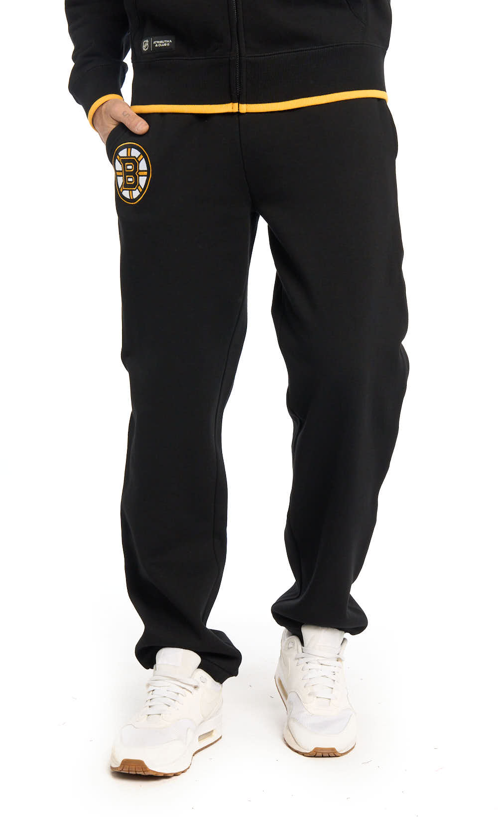 Спортивные брюки мужские Atributika&Club Бостон Брюинз 46340 черные XS
