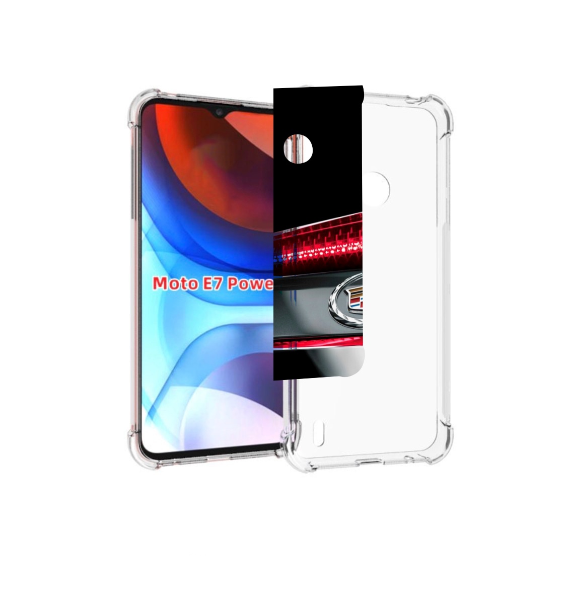 Чехол MyPads cadillac-1 мусжкой для Motorola Moto E7 Power