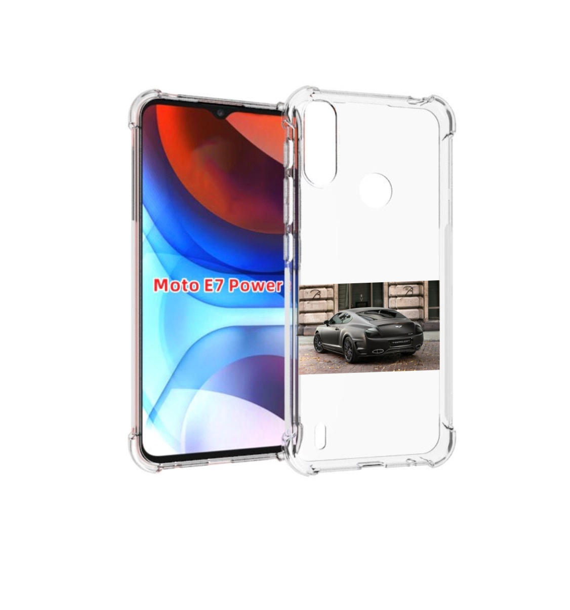 

Чехол MyPads bentley 1 мужской для Motorola Moto E7 Power, Прозрачный, Tocco