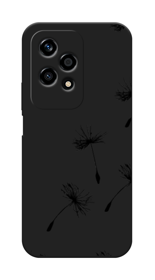 

Чехол Awog на Honor 200 Lite "Летящие одуванчики", Черный, 6124652-1