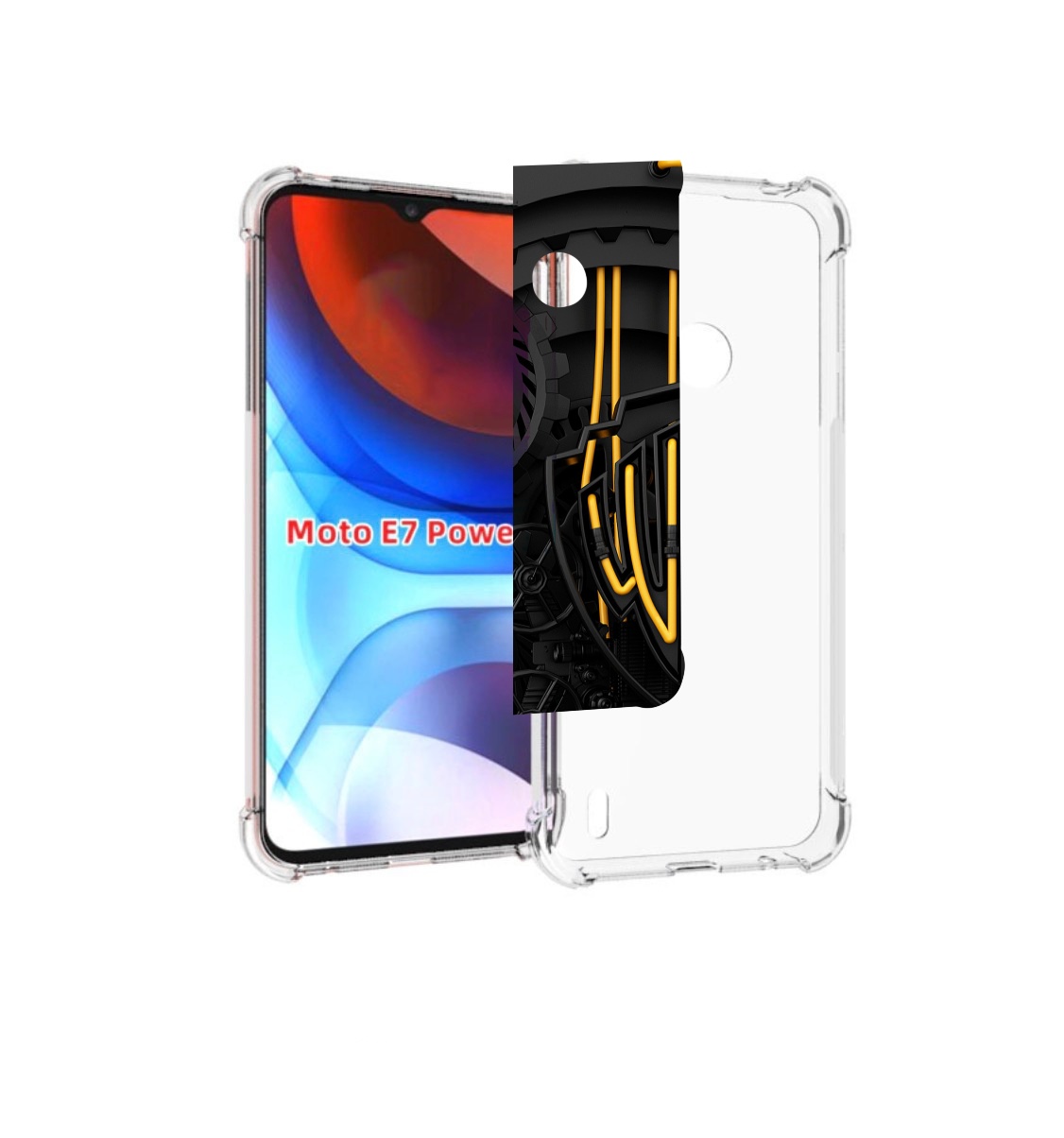 

Чехол MyPads Warner Bros для Motorola Moto E7 Power, Прозрачный, Tocco