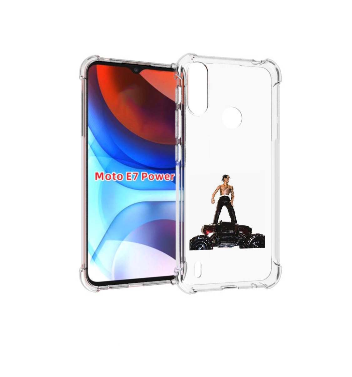 

Чехол MyPads Travis Scott - Rodeo для Motorola Moto E7 Power, Прозрачный, Tocco