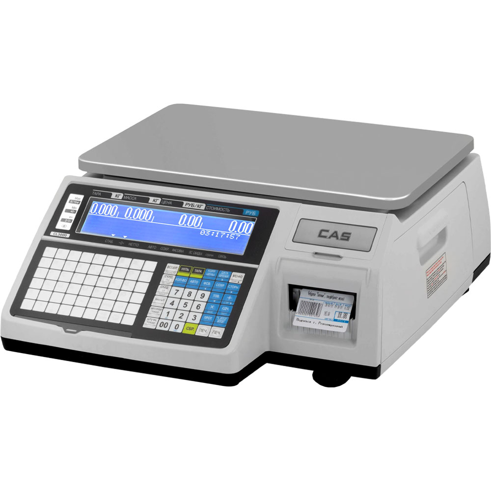 

Весы торговые NoBrand CL5000J-15IB White, Белый, CL5000J-15IB