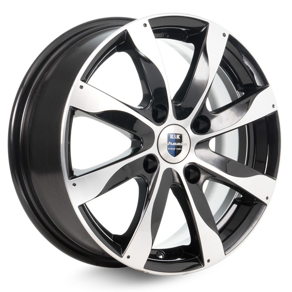

Колесный диск K&K Джемини (КС480) (BA) 6xR15 ET37 4*100 D60.1, Черный;серебристый