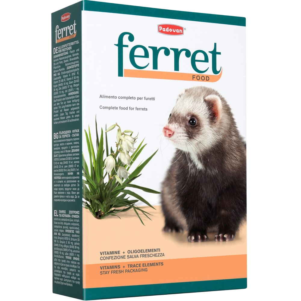 фото Корм для хорьков padovan ferret food 0.75 кг