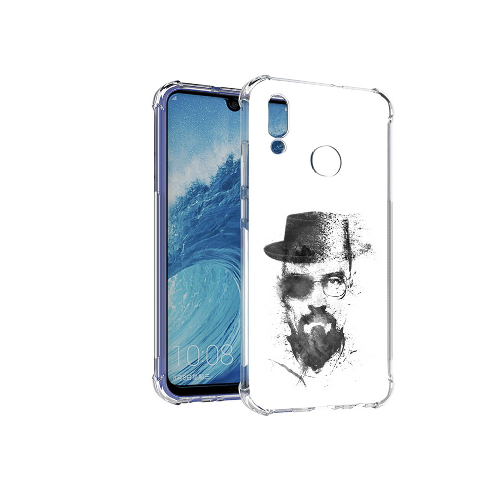 

Чехол MyPads Tocco для Huawei P Smart (2019) загадочный человек, Прозрачный, Tocco