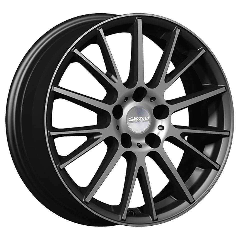

Колесный диск СКАД Дубай (A) 6.5xR17 ET39 5*114.3 D67.1, Черный;серебристый
