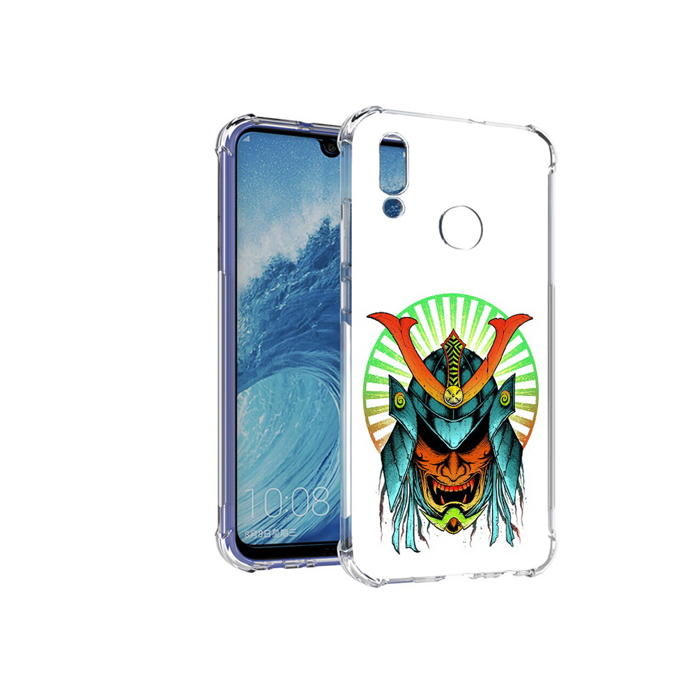 

Чехол MyPads Tocco для Huawei P Smart (2019) ешимитсу рисунок, Прозрачный, Tocco