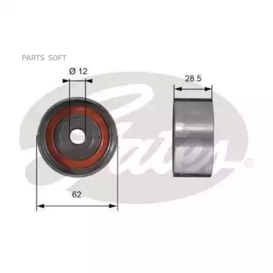 

Ролик приводного ремня Gates t42027
