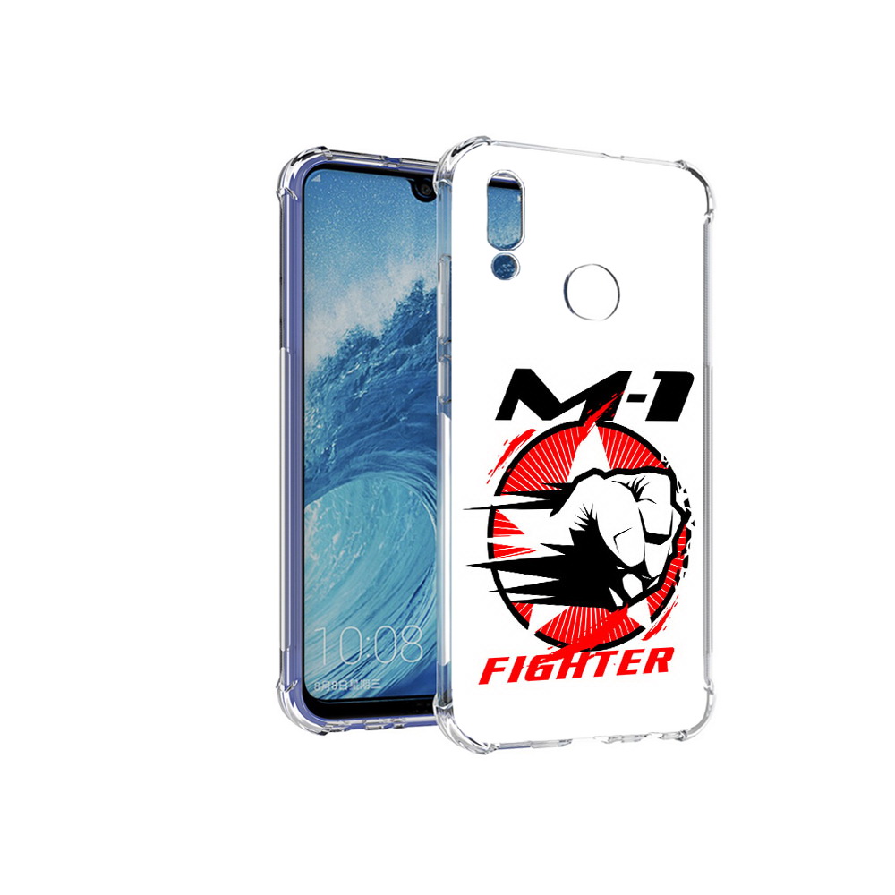 

Чехол MyPads Tocco для Huawei P Smart (2019) единоборства М-1, Прозрачный, Tocco