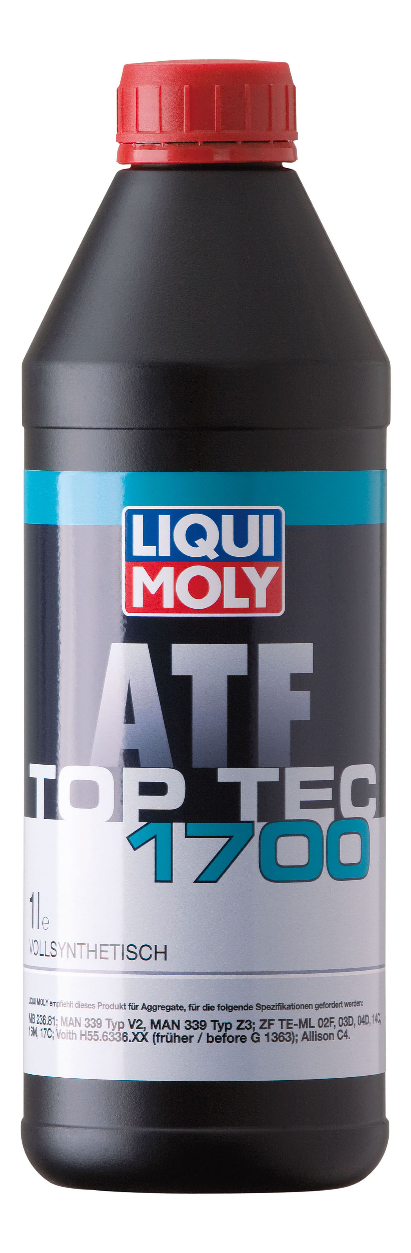 Жидкость гидравлическая синтетическая для АКПП LIQUI MOLY 3663 Top Tec ATF 1700, 1 л