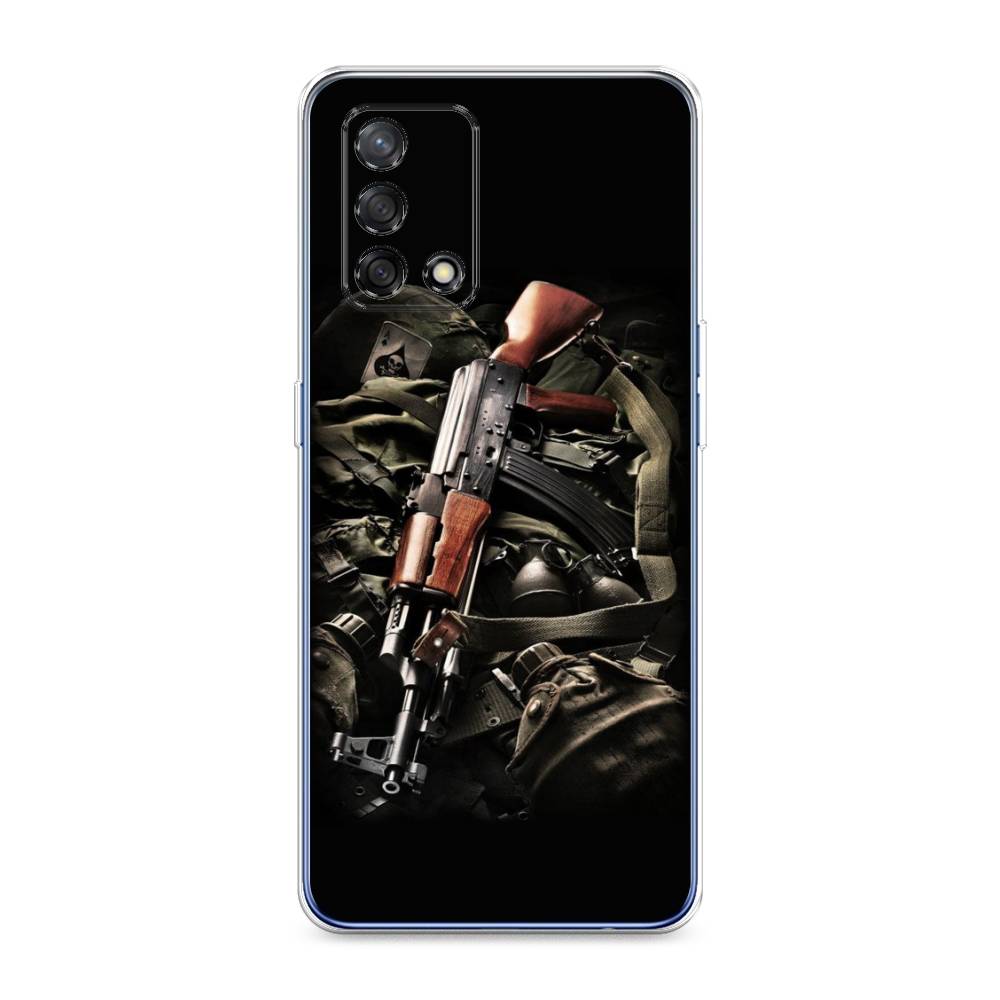 

Чехол Awog на OPPO A74 4G/F19 "Автомат", Разноцветный, 256050-5