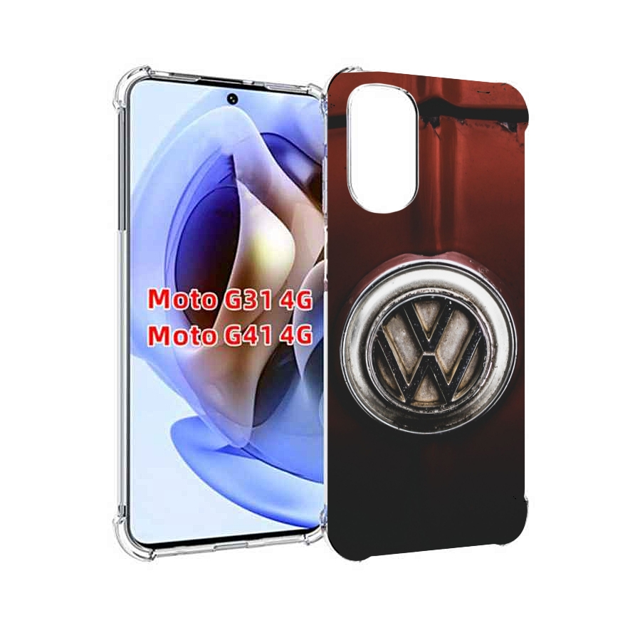 

Чехол Mypads Volkswagen 1 Мужской Для Motorola Moto G31 4G/G41 4G, Прозрачный, Tocco
