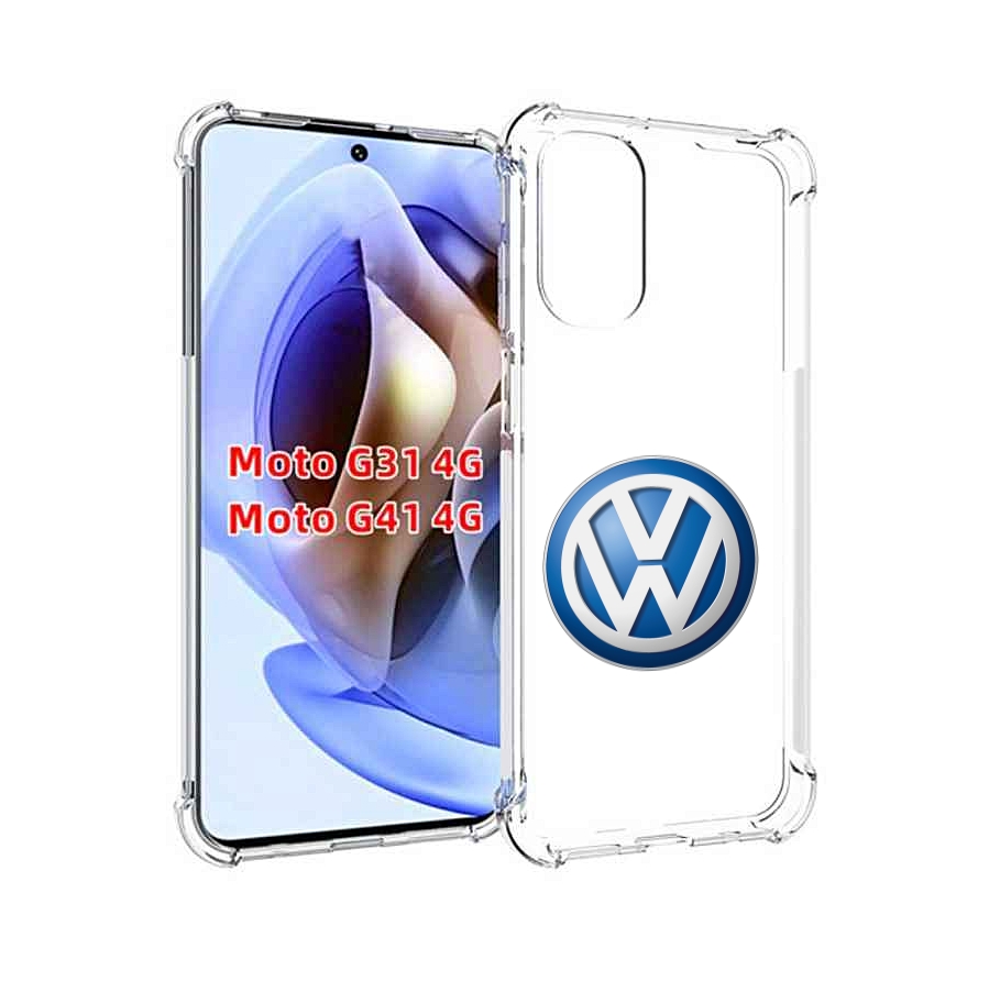 

Чехол Mypads Volkswagen Мужской Для Motorola Moto G31 4G/G41 4G, Прозрачный, Tocco