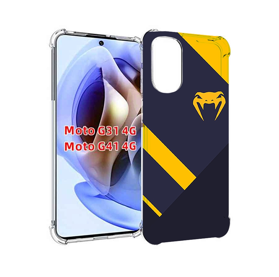 

Чехол MyPads venum мужской для Motorola Moto G31 4G / G41 4G, Прозрачный, Tocco