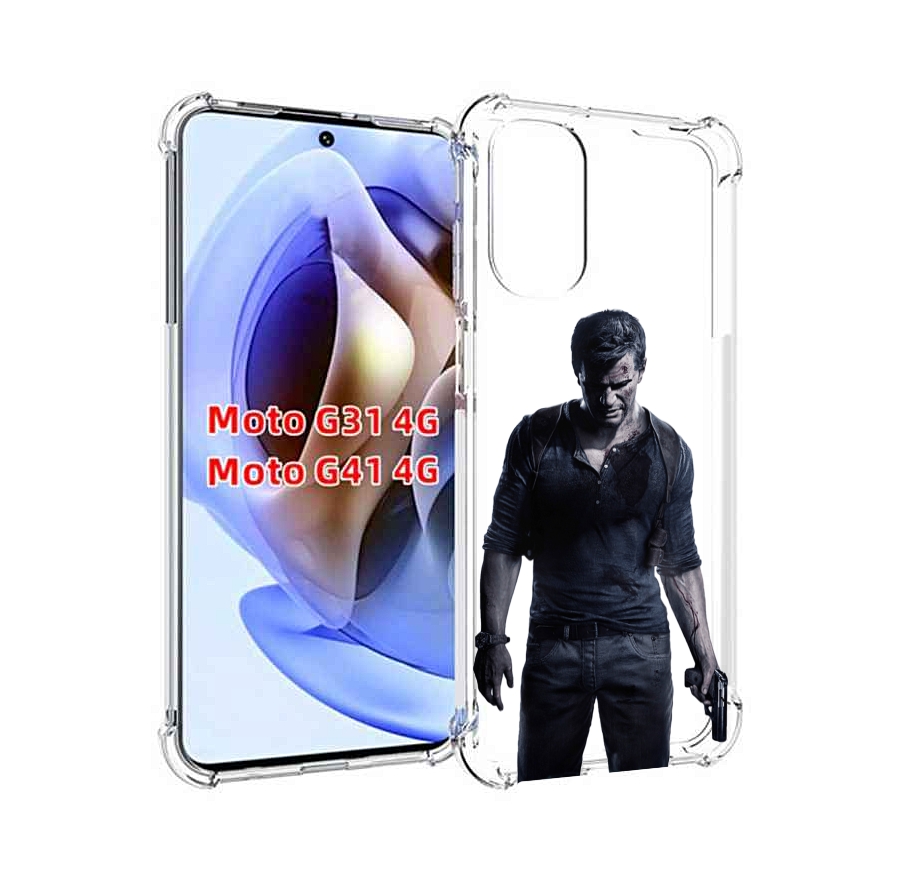 

Чехол MyPads uncharted-4 для Motorola Moto G31 4G / G41 4G, Прозрачный, Tocco