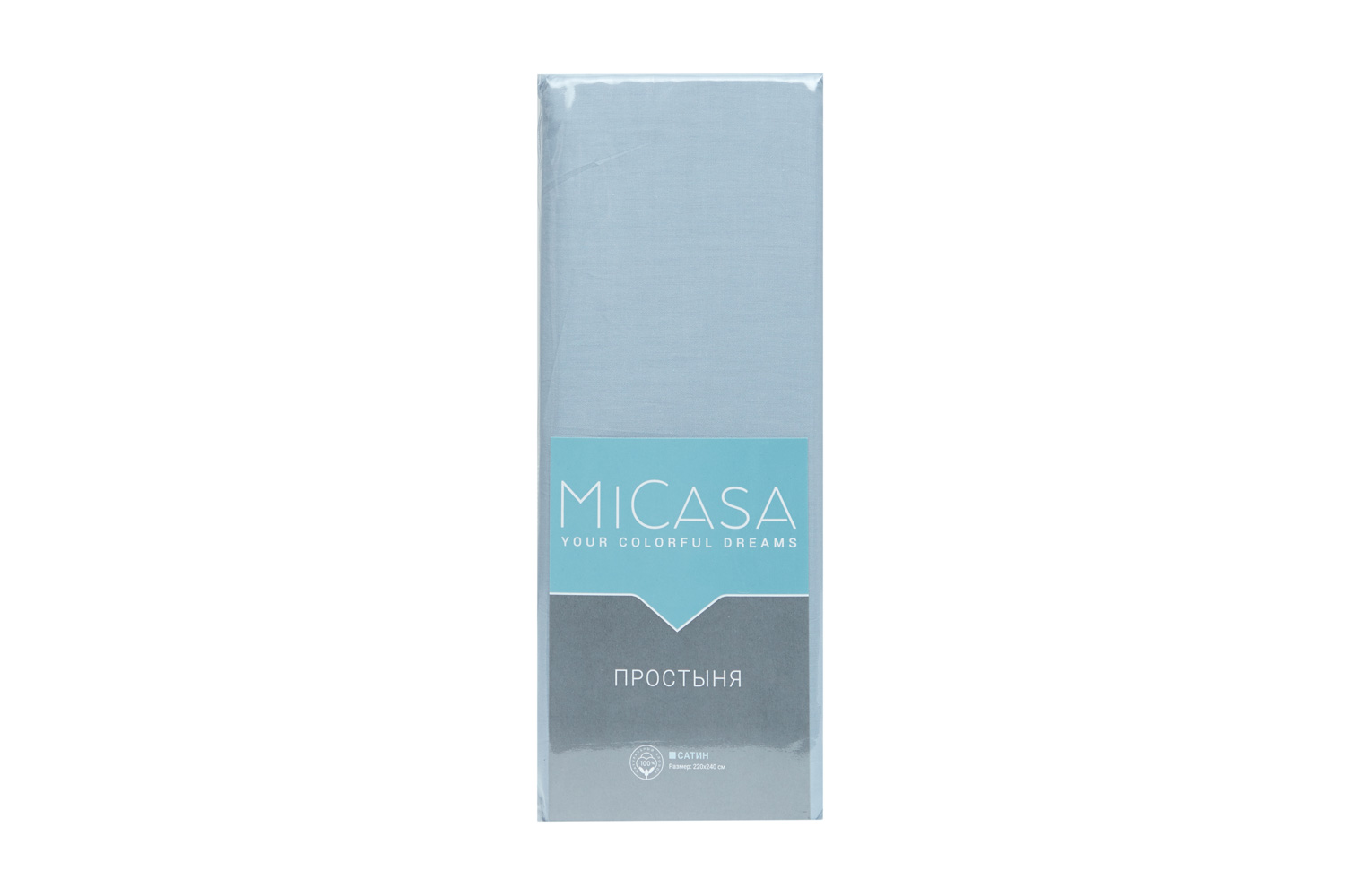 фото Простыня micasa 178 голубой mikasa